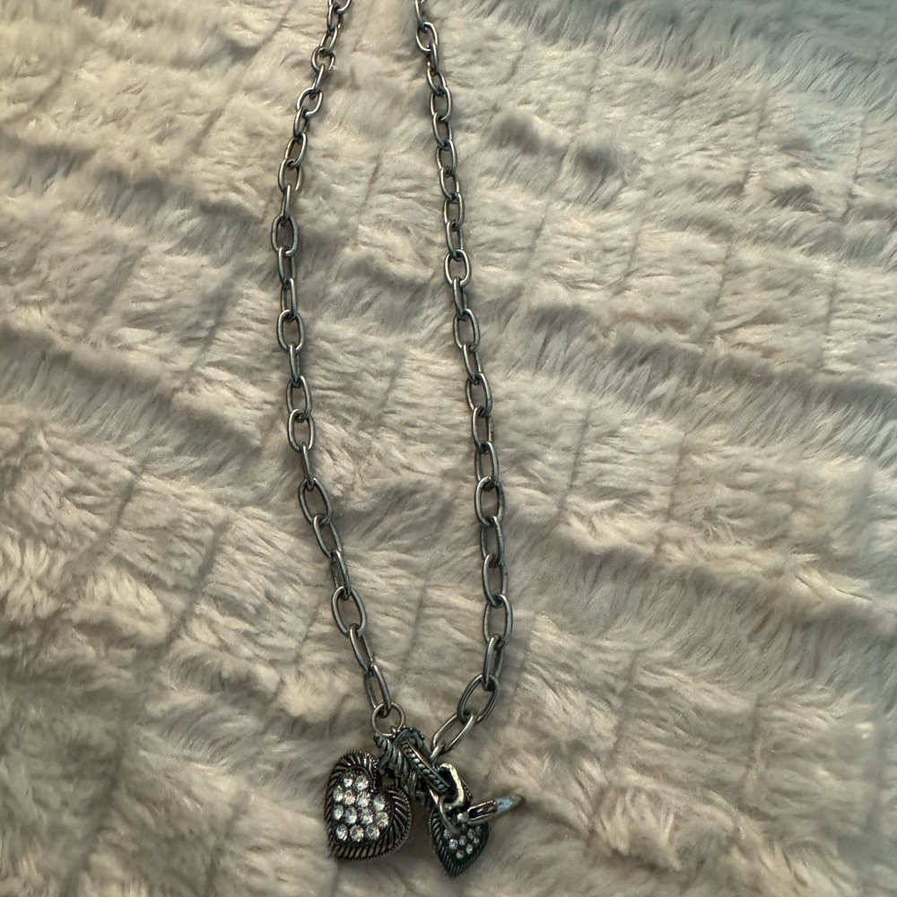 Jewel Kade hearts with rhinestones